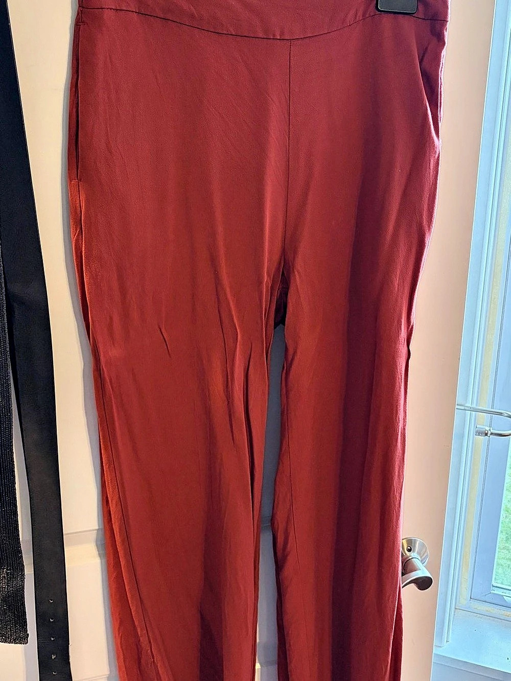 Old Navy Wide Leg Play Wide Leg Pants Red Medium